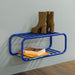 RETRO Schoenenrek | Blauw | Staal Spinder Design-Schoenenrekken-Spinder