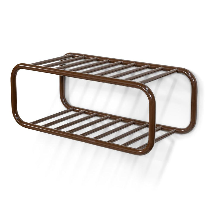 RETRO Schoenenrek - Chocolate Brown Spinder Design-Schoenenrekken-Spinder