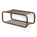 RETRO Schoenenrek - Chocolate Brown Spinder Design-Schoenenrekken-Spinder