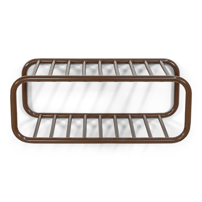 RETRO Schoenenrek - Chocolate Brown Spinder Design-Schoenenrekken-Spinder