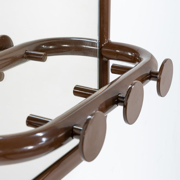 RETRO Spiegel - Chocolate Brown Spinder Design-Spiegels-Spinder