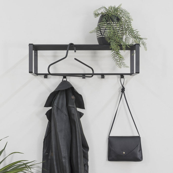 REX 2 Wandkapstok - Zwart Spinder Design-Kapstokken-Spinder