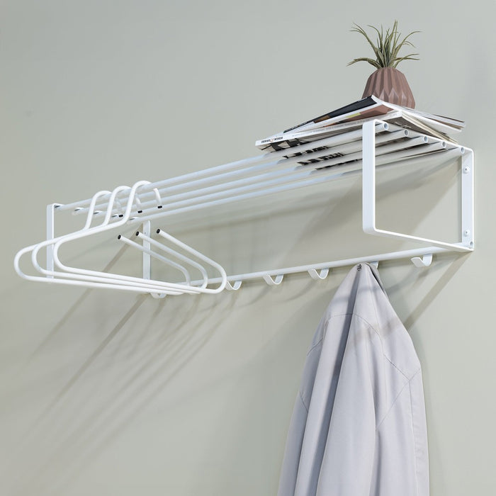 REX 2 XL (100 cm) Wandkapstok - Wit Spinder Design-Kapstokken-Spinder