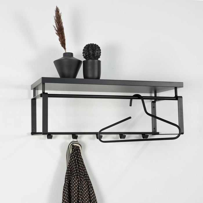 REX 3 Wandkapstok - Zwart Spinder Design-Kapstokken-Spinder