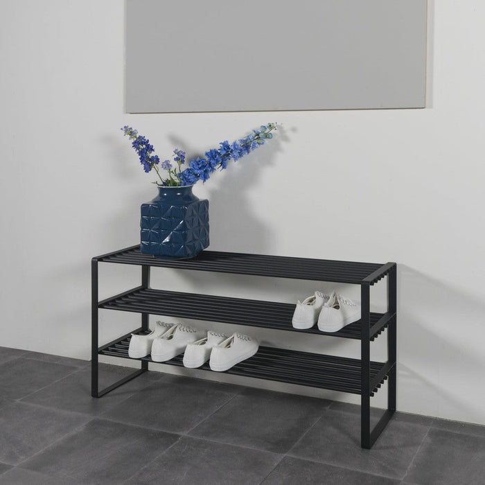 REX SR 2 - 100 cm Schoenenrek - Zwart Spinder Design-Schoenenrekken-Spinder