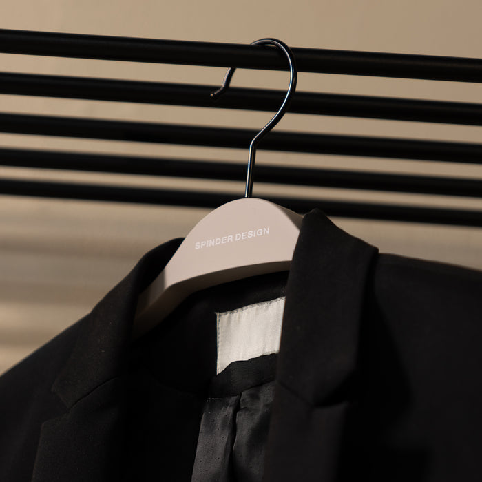 ROSA Kledinghangers (set van 5 stuks) - Silky Taupe Spinder Design-Kledinghangers-Spinder