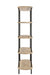 Rack Eli 5Shelves Mango Wood/Iron Natural/Grey-Vakkenkasten-J-Line