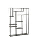 Rack Irregular Shelf Metal Black-Vakkenkasten-J-Line