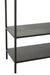 Rack Low Irregular Levels Metal Black-Vakkenkasten-J-Line