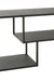 Rack Low Irregular Levels Metal Black-Vakkenkasten-J-Line