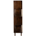 Rack Rafi 4 Levels Iron | Mango Hout Gold | Donker bruin-Vakkenkasten-J-Line