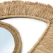 Raffia Eye Spiegel - Naturel - M-Spiegels-Bazar Bizar