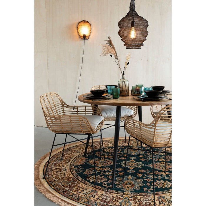 Raz Vloerkleed '200 Camel-Ronde vloerkleden-Creating Home