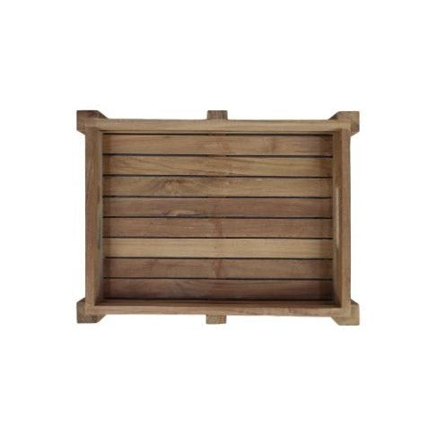 Rechthoekig Dienblad -30x40x7-Naturel-Teak-Dienbladen-HSM Collection