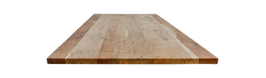 Rechthoekig Tafelblad-160x80x3,8-Naturel-Acacia-Rechthoekige tafelbladen-HSM Collection