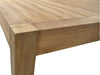 Rechthoekige Tuintafel Aruba-200x100x76-Naturel-Teak-Eettafels-HSM Collection