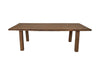 Rechthoekige eettafel tuin - 180x90x76 - Naturel - Teak-Eettafels-HSM Collection