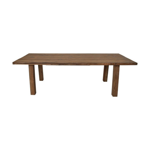 Rechthoekige eettafel tuin - 180x90x76 - Naturel - Teak-Eettafels-HSM Collection