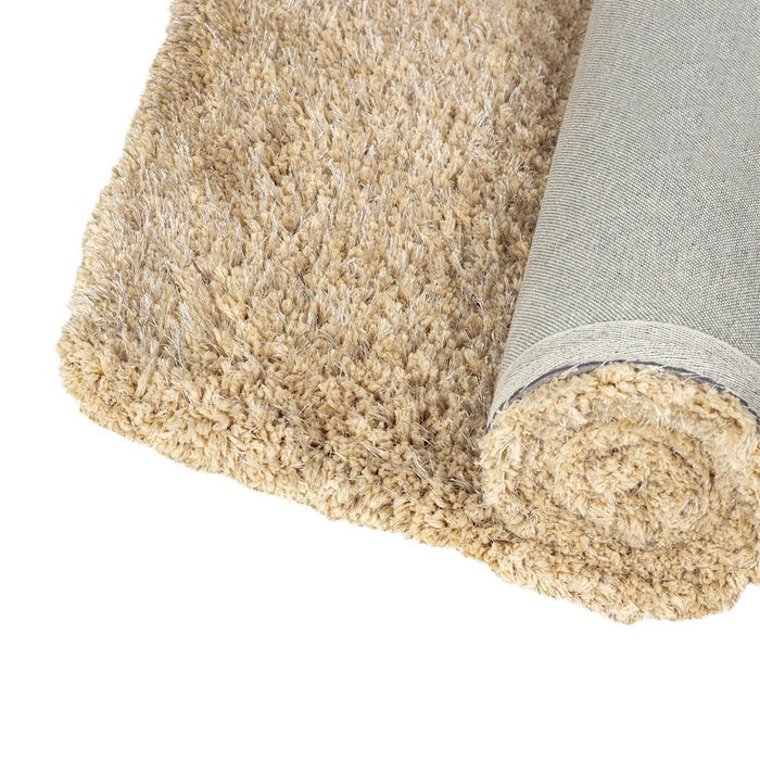 Rechthoekige vloerkleden Vloerkleed Jups Beige Stof Handwoven Tapijt L-Rechthoekige vloerkleden-PTMD