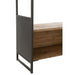 Rek Gerecycleerd hout/metaal zwart/naturel small-Vakkenkasten-J-Line