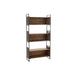 Rek Gerecycleerd hout/metaal zwart/naturel small-Vakkenkasten-J-Line