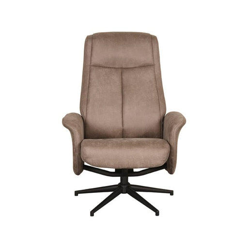 Relaxfauteuil Bergen 77x76x105 cm Taupe-Fauteuils-LABEL51