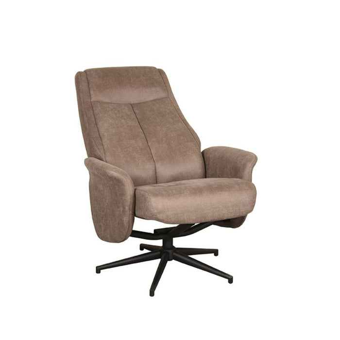 Relaxfauteuil Bergen 77x76x105 cm Taupe-Fauteuils-LABEL51