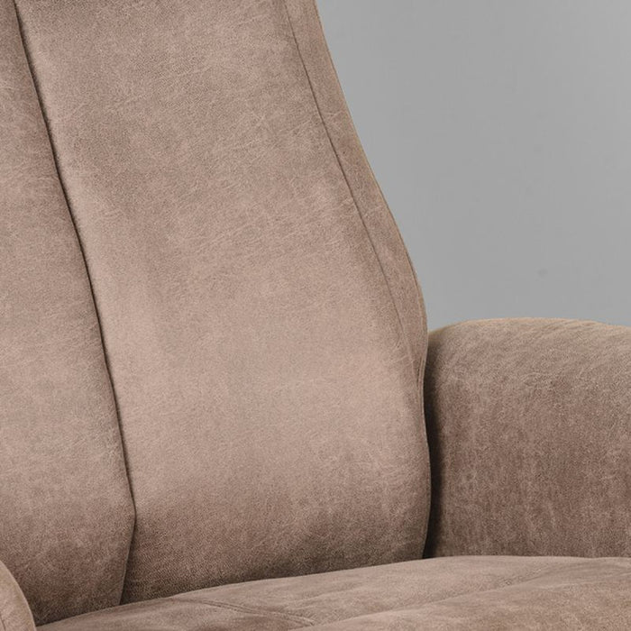 Relaxfauteuil Bergen 77x76x105 cm Taupe-Fauteuils-LABEL51