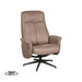 Relaxfauteuil Bergen 77x76x105 cm Taupe-Fauteuils-LABEL51