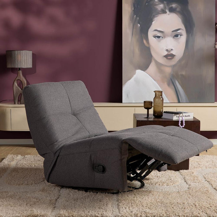 Relaxfauteuil Lazy - Donker Grijs-Relaxfauteuils-Starfurn