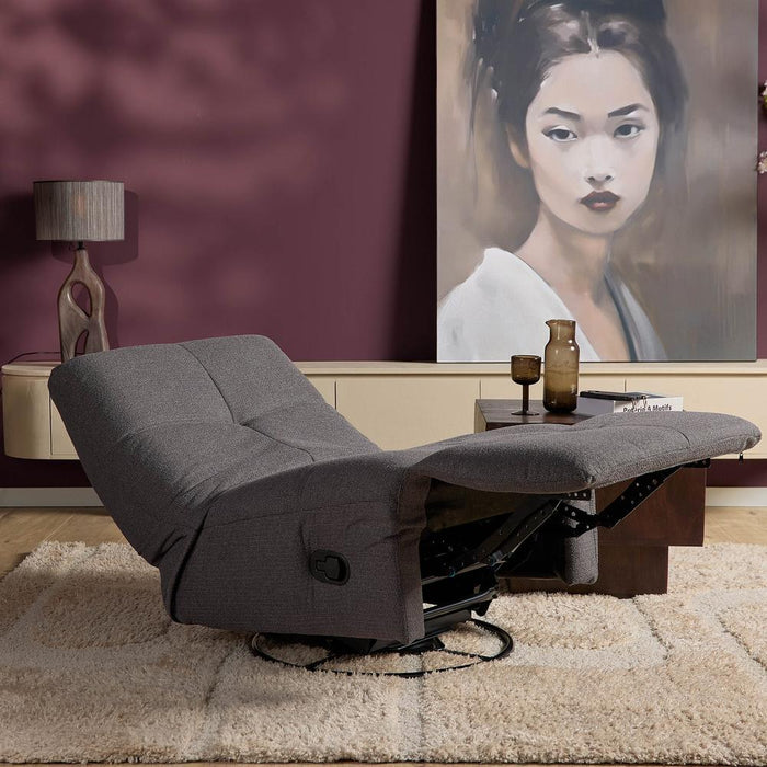Relaxfauteuil Lazy - Donker Grijs-Relaxfauteuils-Starfurn