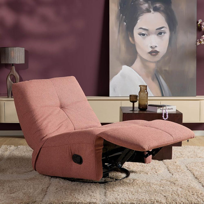 Relaxfauteuil Lazy - Roze-Relaxfauteuils-Starfurn