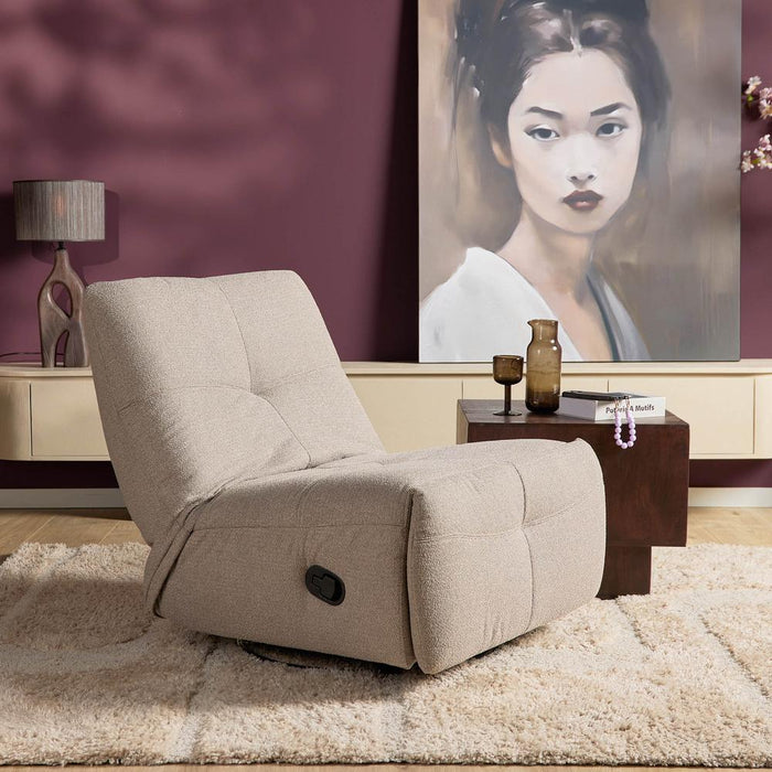 Relaxfauteuil Lazy - Taupe-Fauteuils-Starfurn