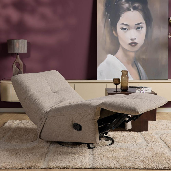 Relaxfauteuil Lazy - Taupe-Fauteuils-Starfurn