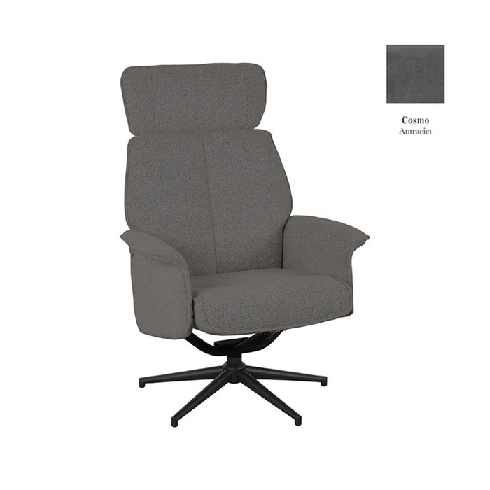 Relaxfauteuil Verdal 77x79x109 cm Antraciet-Fauteuils-LABEL51