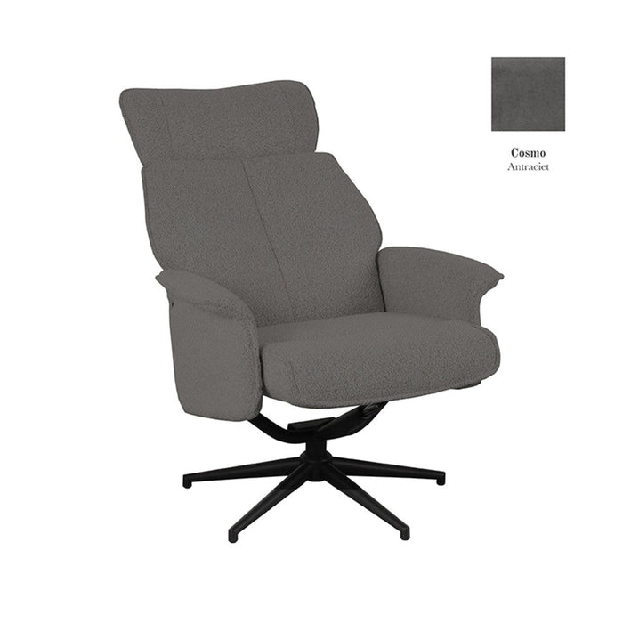 Relaxfauteuil Verdal 77x79x109 cm Antraciet-Fauteuils-LABEL51