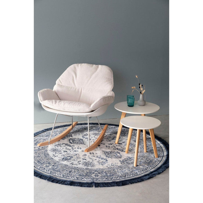 Rocky Fauteuil Teddy Gebroken Wit-Fauteuils-Creating Home