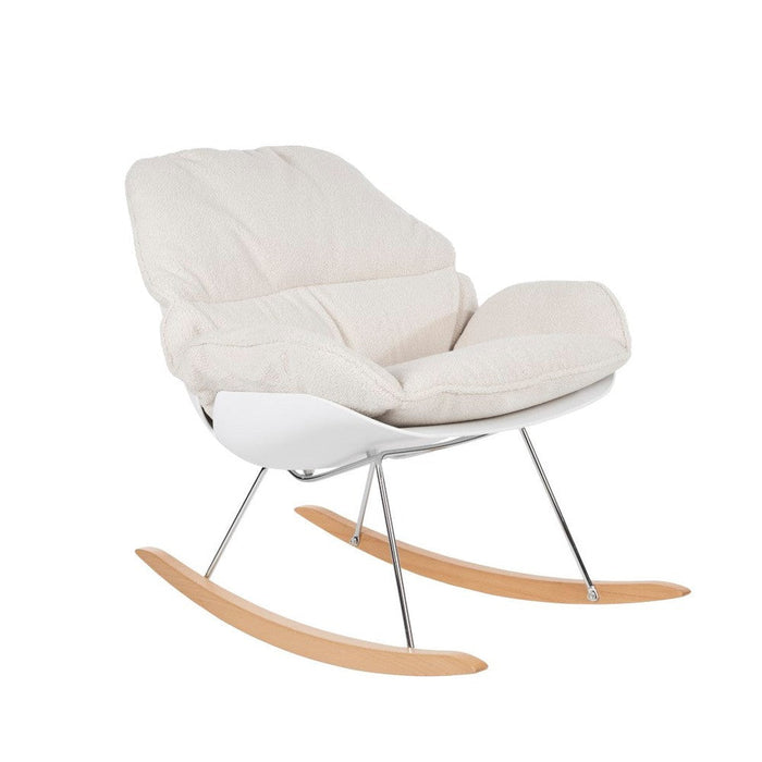 Rocky Fauteuil Teddy Gebroken Wit-Fauteuils-Creating Home