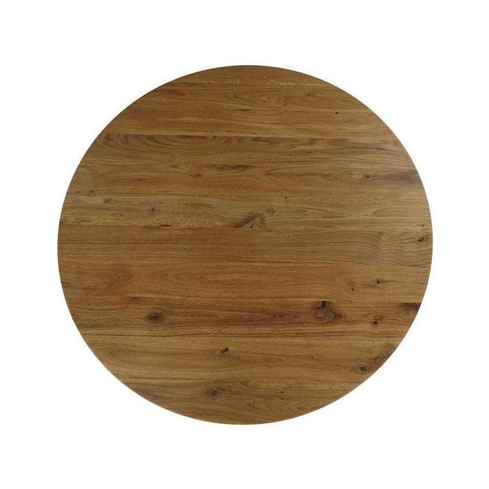 Rond tafelblad - ø120x4 - Naturel - Eiken-Ronde tafelbladen-HSM Collection