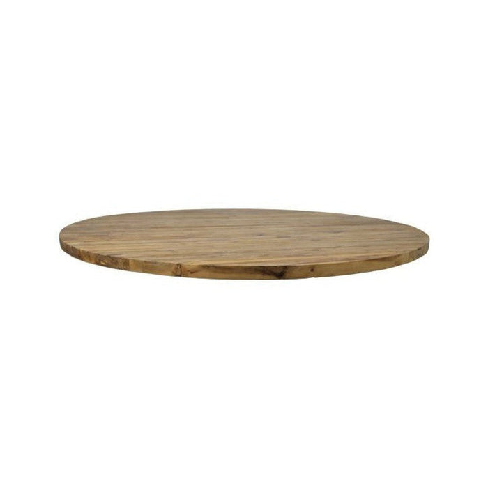 Rond tafelblad - ø150x4 - Naturel - Teak-Ronde tafelbladen-HSM Collection