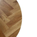 Rond tafelblad visgraat - ø130x4 - Naturel - Eiken-Ronde tafelbladen-HSM Collection