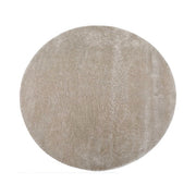 Rond vloerkleed 200x200 Mila Polyester Taupe-Ronde vloerkleden-LABEL51