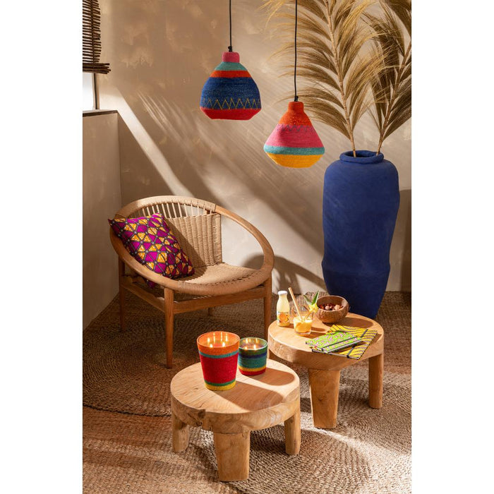 Rond vloerkleed Naturel Zeegras Rond 120 cm-Ronde vloerkleden-J-Line
