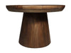 Ronde Bijzettafel Drum-60x60x40-Bruin-Mango-Bijzettafels-HSM Collection