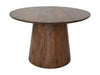 Ronde Eettafel Drum-140X140X77-Bruin-Mango-Eettafels-HSM Collection