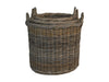 Ronde Mandenset S/3-ø53x53 / ø49x49 / ø45x45-Grijs-Koboo-Decoratieve manden-HSM Collection