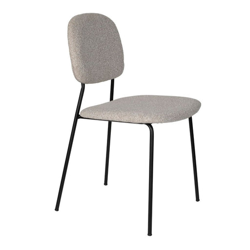 Roos Stoel Licht Beige-Eetkamerstoelen-Creating Home