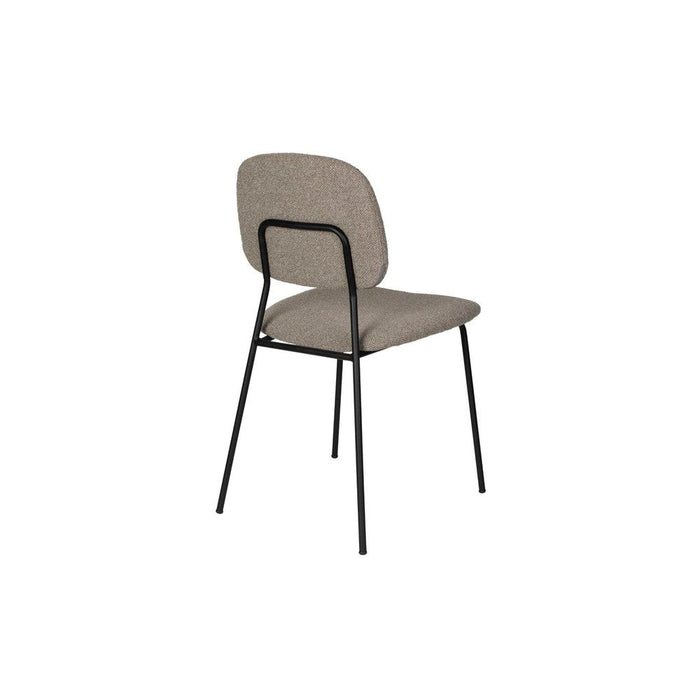 Roos Stoel Warm Beige-Eetkamerstoelen-Creating Home