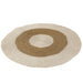 Rug Round Seagrass White/Natural Large 197x197-Ronde vloerkleden-J-Line