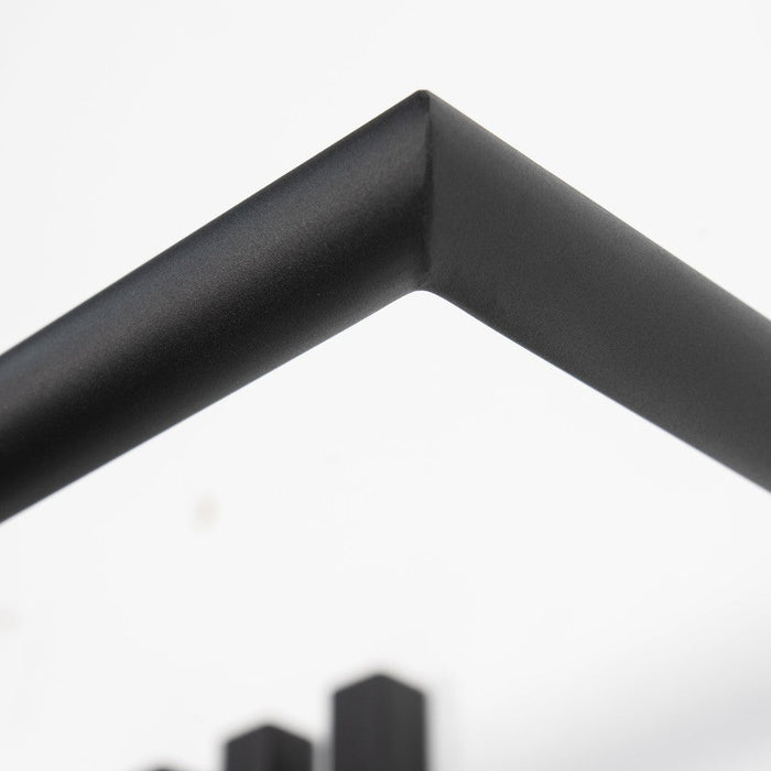 SENZA 5 Wandkapstok - Zwart Spinder Design-Kapstokken-Spinder